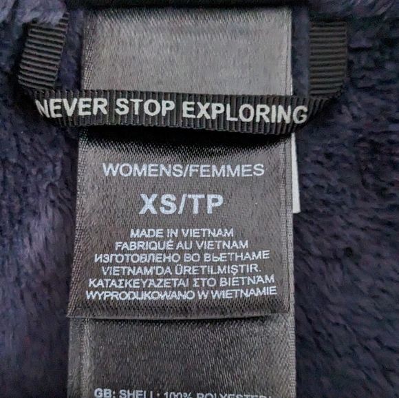 THE NORTH FACE Purple Apex Chromium Thermal Softshell Jacket size XS - Picture 9 of 11